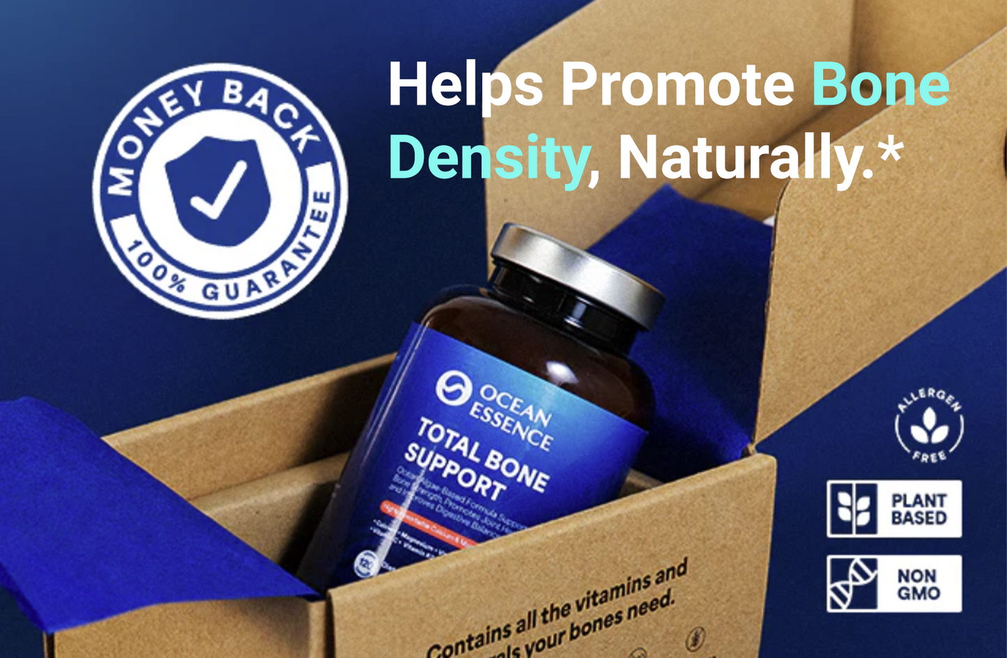 Ocean Essence - Total Bone Support (Plus Free Gifts)