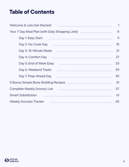 Bone Health Nutrition Guide (eBook)*